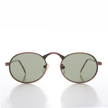 Load image into Gallery viewer, Victorian Oval Industrial Metal Vintage Sunglass - Jethro