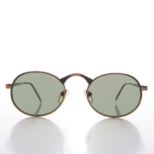 Load image into Gallery viewer, Victorian Oval Industrial Metal Vintage Sunglass - Jethro