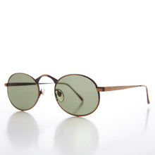 Load image into Gallery viewer, Victorian Oval Industrial Metal Vintage Sunglass - Jethro