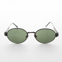 Load image into Gallery viewer, Spring Temple Oval Steampunk Vintage Sunglass - Jeter