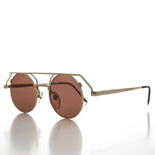 Load image into Gallery viewer, 90s Round Steampunk Goth Vintage Sunglass - Joker