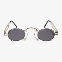 Load image into Gallery viewer, Ultimate Silver Steampunk Sunglass - Jules