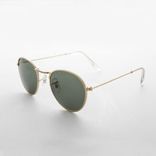 Load image into Gallery viewer, Round Metal Vintage Sunglass with Glass Lens - Julian