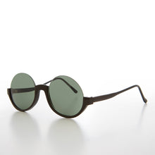 Load image into Gallery viewer, Round Hippie Goth Semi-Rimless 90s Sunglass - Justice