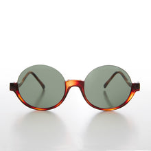 Load image into Gallery viewer, Round Hippie Goth Semi-Rimless 90s Sunglass - Justice