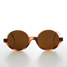 Load image into Gallery viewer, Round Hippie Goth Semi-Rimless 90s Sunglass - Justice