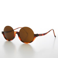 Load image into Gallery viewer, Round Hippie Goth Semi-Rimless 90s Sunglass - Justice