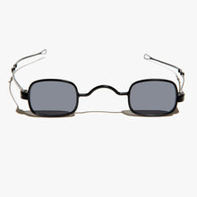 Load image into Gallery viewer, Tiny Rectangular Spectacle Sunglass with Sliding Temples - Kane