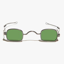 Load image into Gallery viewer, Tiny Rectangular Spectacle Sunglass with Sliding Temples - Kane
