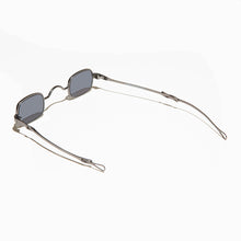 Load image into Gallery viewer, Tiny Rectangular Spectacle Sunglass with Sliding Temples - Kane