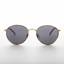 Load image into Gallery viewer, Gold Round Preppy Classic Metal Vintage Sunglass - Kelsey