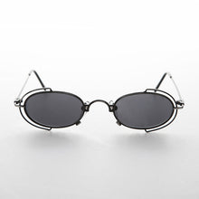 Load image into Gallery viewer, Tiny Oval 90s Metal Vintage Sunglasses - Klaus