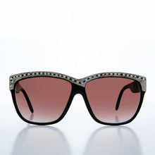 Load image into Gallery viewer, Rhinestone Black Frame Sunglasses - Kristel