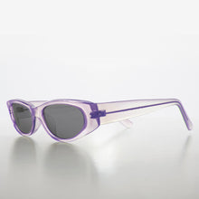 Load image into Gallery viewer, Edgy Rectangular Iridescent Vintage Sunglass - Kaile
