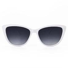 Load image into Gallery viewer, Kara - White Cat Eye Sunglasses