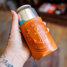 Load image into Gallery viewer, Leather Can Koozie -USA Made