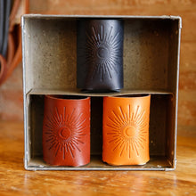 Load image into Gallery viewer, Leather Can Koozie -USA Made