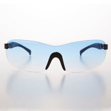 Load image into Gallery viewer, Y2K Wrap Shield Rimless Vintage Sunglass - Lance