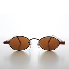 Load image into Gallery viewer, Small Oval Spectacle Style Vintage Sunglasses - Larkin
