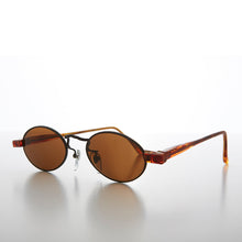 Load image into Gallery viewer, Small Oval Spectacle Style Vintage Sunglasses - Larkin