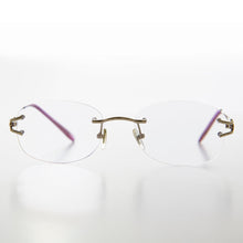 Load image into Gallery viewer, Oval Rimless Colored Lens Readers - Leona