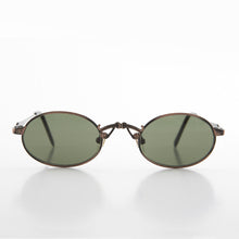 Load image into Gallery viewer, Small Oval Victorian Steampunk 90s Sunglass - Leon