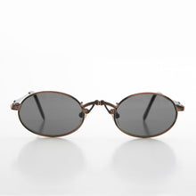 Load image into Gallery viewer, Small Oval Victorian Steampunk 90s Sunglass - Leon