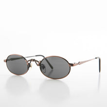 Load image into Gallery viewer, Small Oval Victorian Steampunk 90s Sunglass - Leon