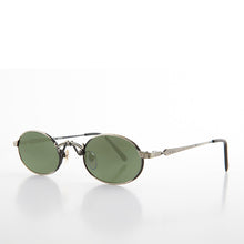 Load image into Gallery viewer, Small Oval Victorian Steampunk 90s Sunglass - Leon