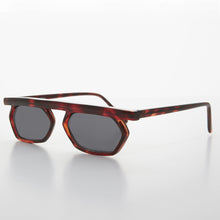 Load image into Gallery viewer, 90s Vintage Polygon Flat Top Rare Sunglass - Lestor