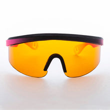 Load image into Gallery viewer, Wrap Shield Tri-color Sunglass - Looper