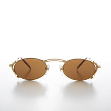 Load image into Gallery viewer, Tiny Oval Intricate Spectacles Vintage Sunglass - Lowell