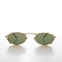 Load image into Gallery viewer, Tiny Oval Intricate Spectacles Vintage Sunglass - Lowell