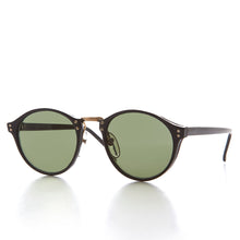 Load image into Gallery viewer, Classic Round Pantos Vintage Sunglass with Metal Bridge - Luca