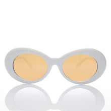 Load image into Gallery viewer, Colored Lens Oval Cat Eye Clout Sunglass - Lulu 3