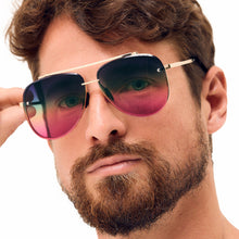 Load image into Gallery viewer, Luna - Tangle Free - Pride Aviator Sunglasses