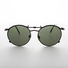 Load image into Gallery viewer, Round 90s Goth Vintage Sunglass - Mackaveli