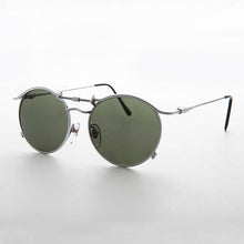 Load image into Gallery viewer, Round 90s Goth Vintage Sunglass - Mackaveli