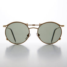 Load image into Gallery viewer, Round 90s Goth Vintage Sunglass - Mackaveli