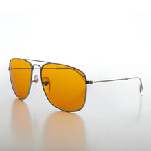 Load image into Gallery viewer, Aviator with Amber 58mm Square Lens - Major
