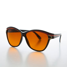 Load image into Gallery viewer, Chunky Black Frame Women's Deadstock Sunglass - Margot