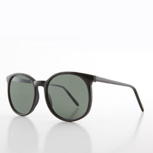 Load image into Gallery viewer, Oversized Black Round Schoolboy Vintage Sunglass - Margo
