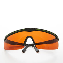 Load image into Gallery viewer, Sports Biker Wrap Sunglass with Blue Buster Lens - Mega
