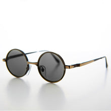 Load image into Gallery viewer, Round Metal Hippie Vintage Steampunk Sunglasses - Merlin