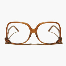 Load image into Gallery viewer, Brown Oversized Reader or Bifocal Glasses - Mia