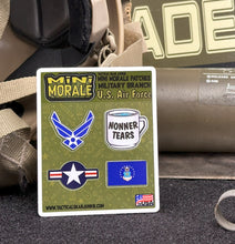 Load image into Gallery viewer, Stickers - Mini Morale - U.S. Air Force Pack 1