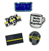 Load image into Gallery viewer, Mini Morale - Police (Dispatcher) Patch Pack 2