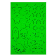Load image into Gallery viewer, Mini Morale - Laser Cut 'Outta This World' Pack - Glow in the Dark