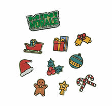 Load image into Gallery viewer, Mini Morale - Christmas Ornament Patch Pack 1
