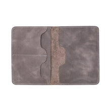 Load image into Gallery viewer, Viaggio Leather Passport Wallet